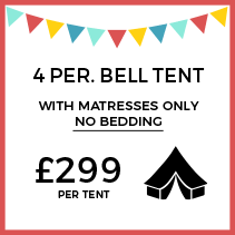4 Person Bell Tent, No Bedding