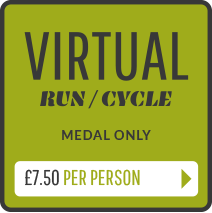 Virtual Run medal only