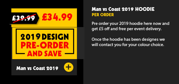 Man vs Coast Pre order Hoodie 2019