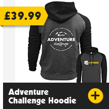 Adventure Challenge Hoodie 2019- Grey/Black