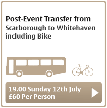 Bus travel from Scarborough to Whitehaven Sunday 12th July