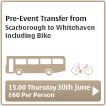 Bus travel from Scarborough to Whitehaven Thursday 30th June