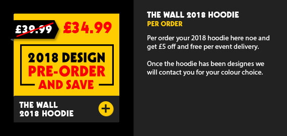 The Wall 2018 Pre-Order Hoodie