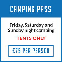 2024 Camping Ticket, Per Person - Friday, Saturday and Sunday Night	
